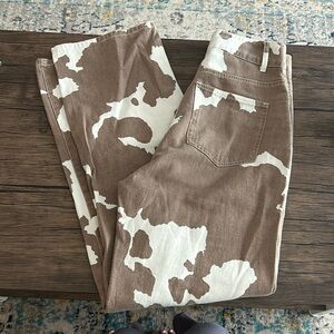 12th Tribe Highland Cow Pants